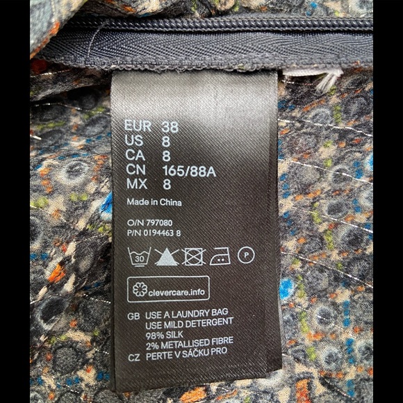 Isabel Marant for H&M Silk Semi Sheer top - Picture 7 of 8